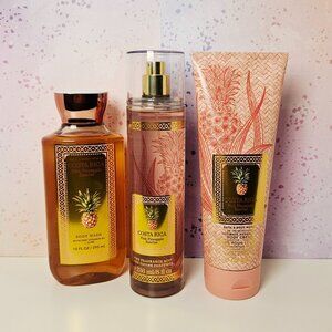 Bath and Body Works Costa Rica Pink Pineapple Sunrise Body Care